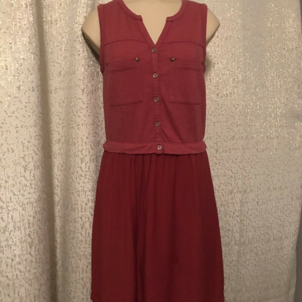 Anthropologie Saturday Sunday Red Dress, NWT, S